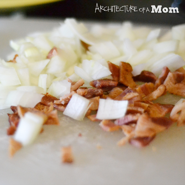 Architecture of a Mom: Bacon Spinach Quiche