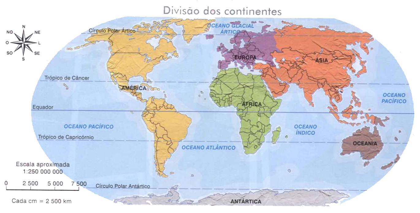 Imagenes Del Continente Mapa