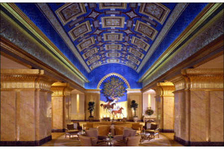 Emirate Palace, the blue room
