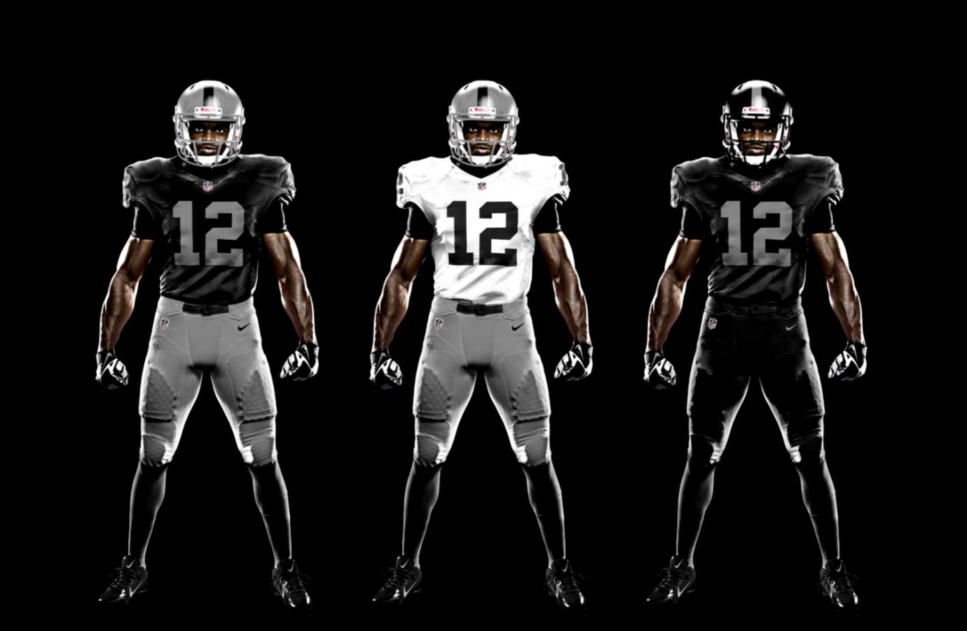New look for the Oakland Raiders New look for the Oakland Raiders