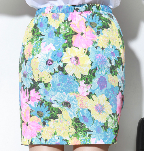 Floral Tulip Skirt