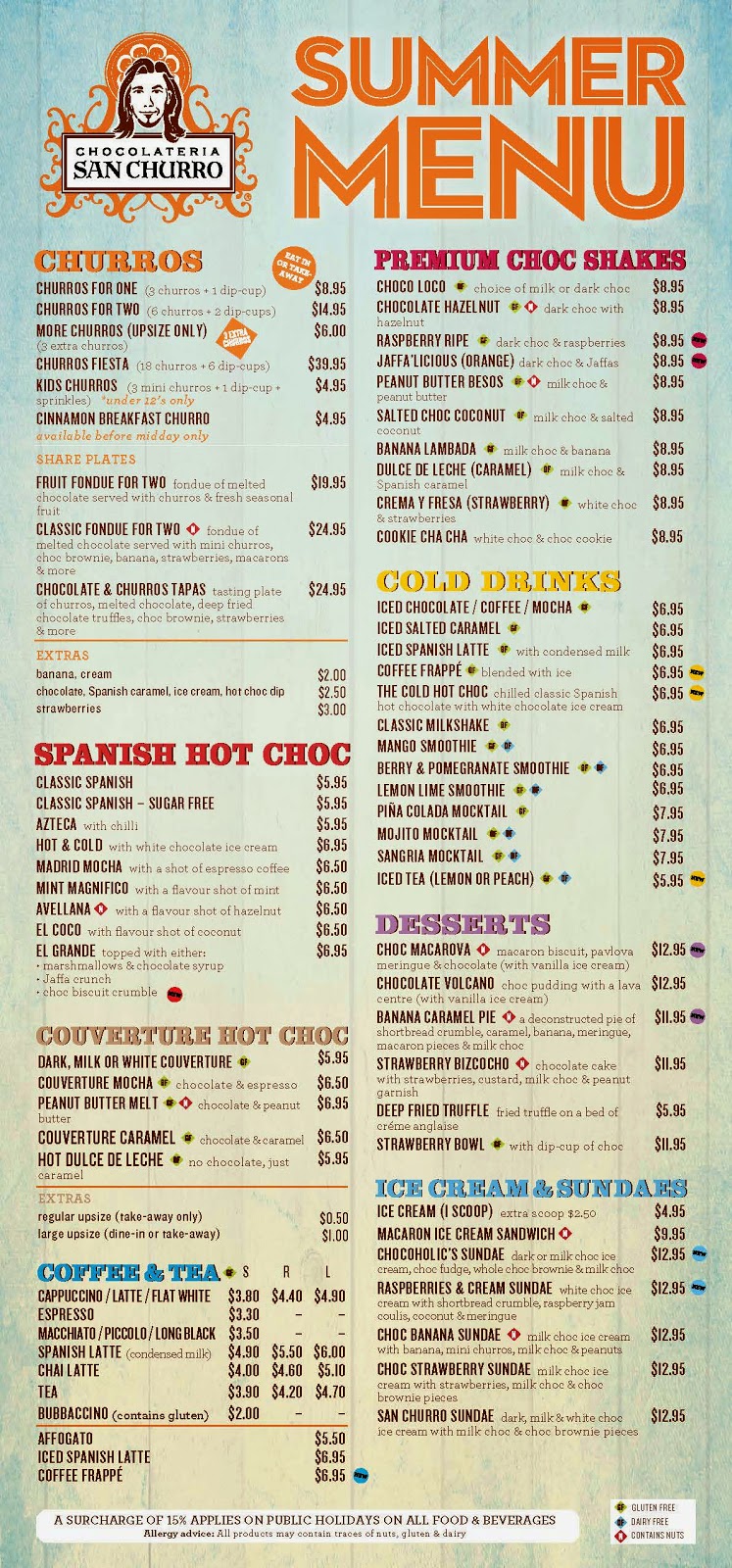 The Food Extinguisher San Churro Garden City Shopping Centre