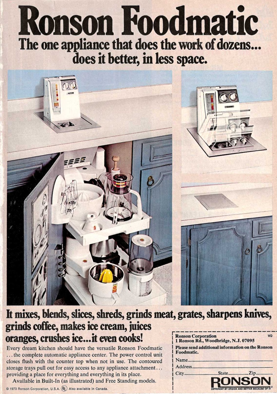 QuasiInteresting Paraphernalia Inc. Everthing is Food Machines*