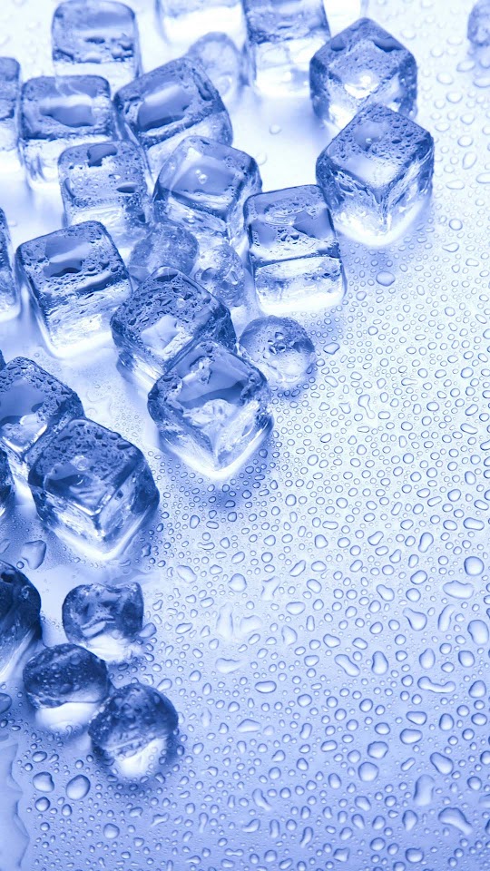 Ice Cubes Water Drops  Galaxy Note HD Wallpaper