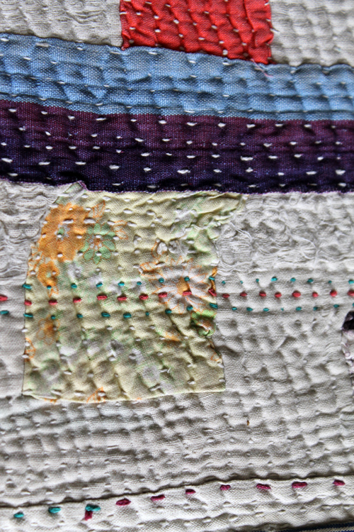 the colour of ideas Antique Textile Fair Part 3 Quilt