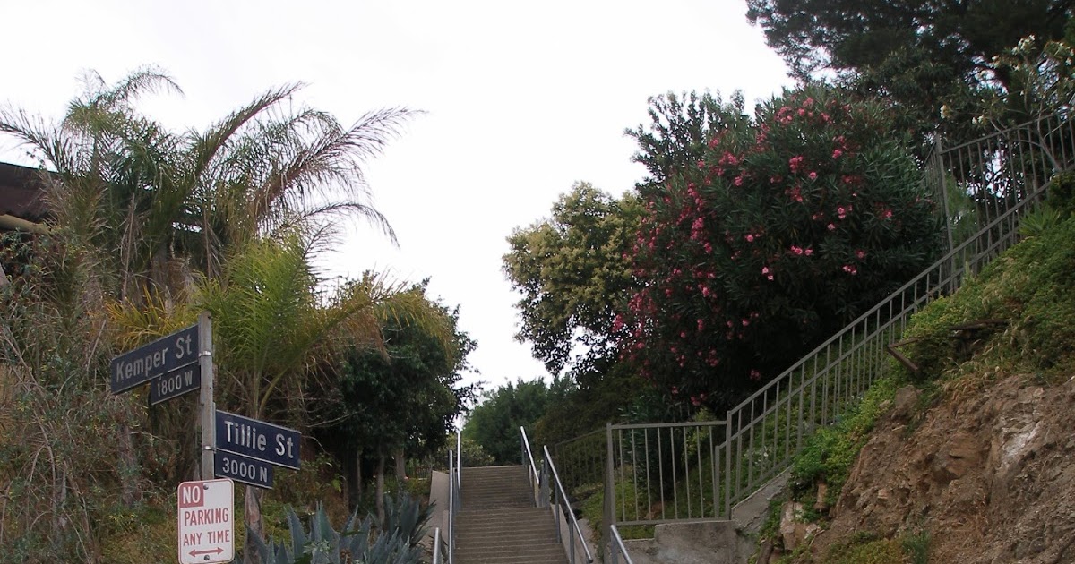 Los Angeles Climbing the Hidden Stairways Staircases in Cypress Park