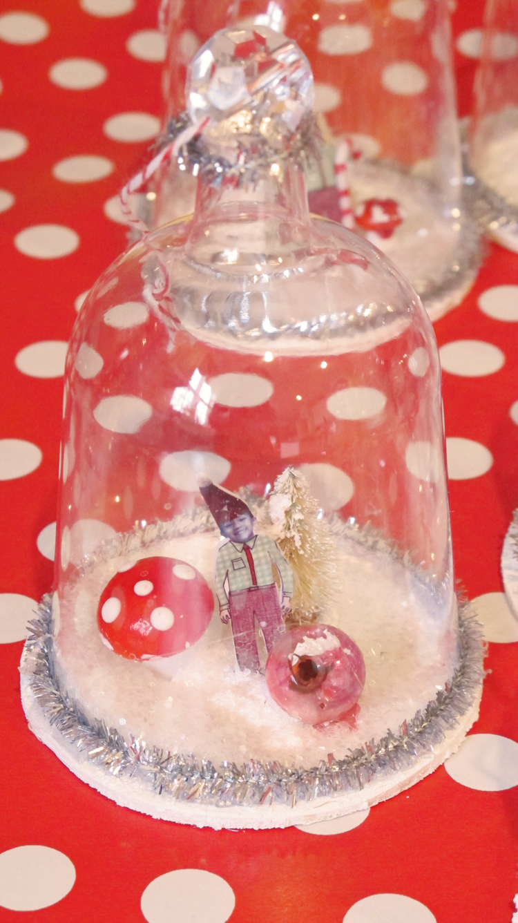inspire co. bell jar ornaments