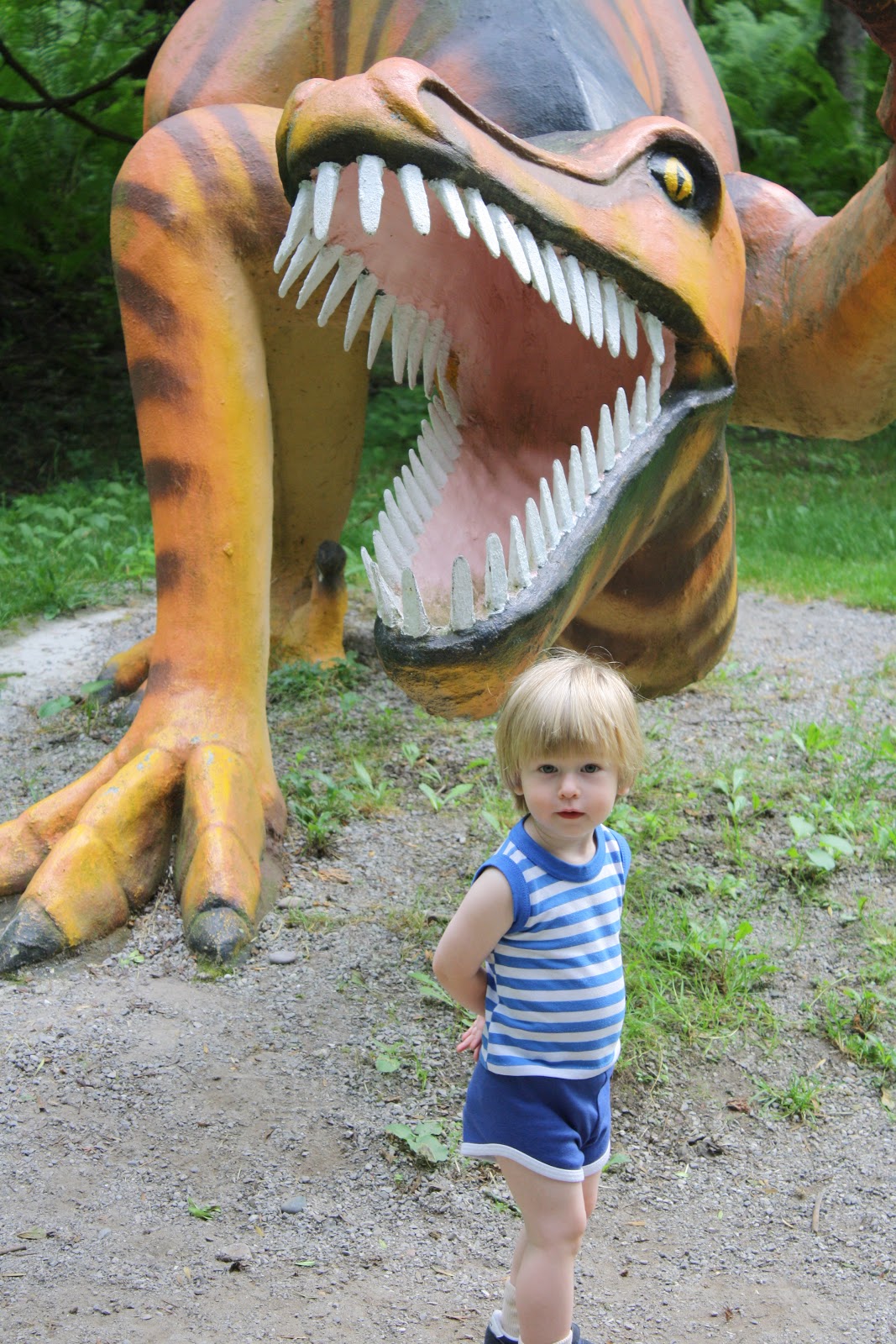 MissShapes: Cohen's Vintage Style --Dinosaur Gardens!