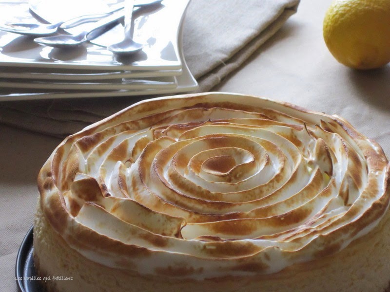 Les Papilles Qui Fretillent Cheesecake Citron Meringue