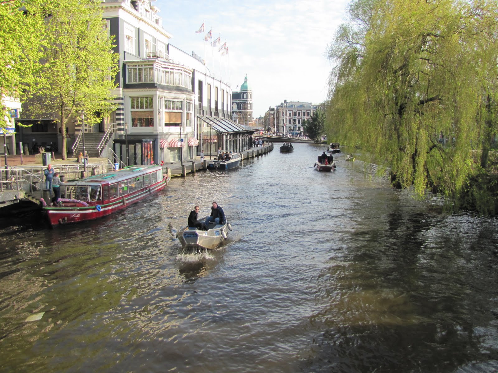 Travel on the Low St. Nicolaas Boat Club a Different Way to View
