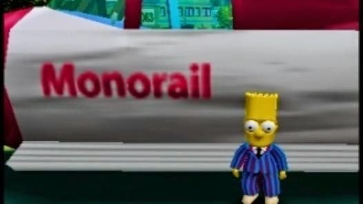 Simpsons Hit And Run Monorail Simpsons Hit And Run Monorail