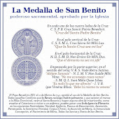 LA MEDALLA DE SAN BENITO