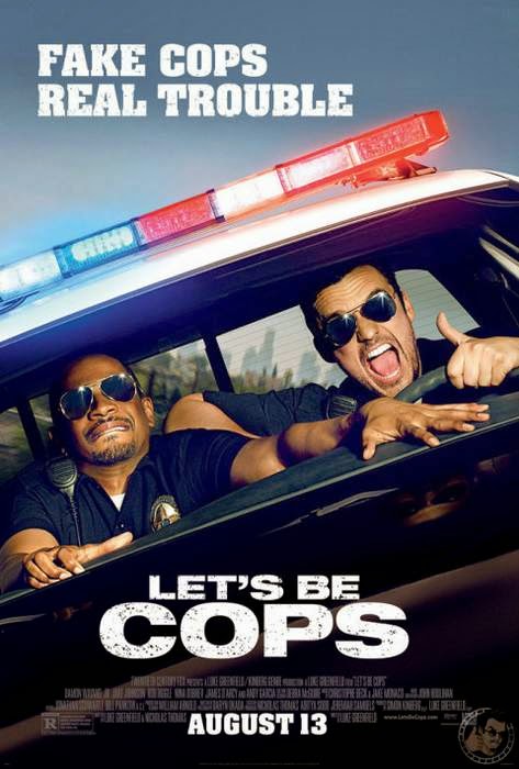 Let's Be Cops 2014 DVDrip Action/Comedy Full Movie Download ~ EHB Movies