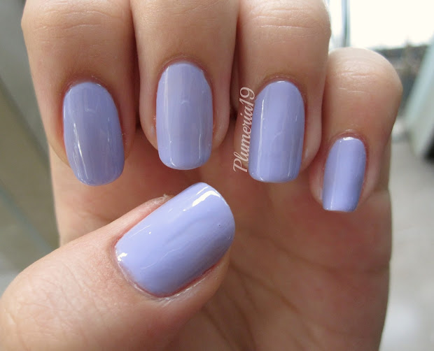 plumeriapainted purple nails