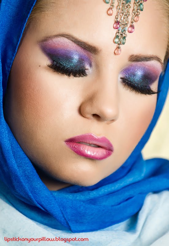 Glamour Girls Life: Arabic Wedding Makeup