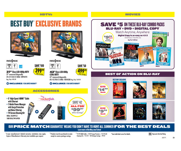 Bluray & DVD Deals Best Buy Weekly Ad August 14th August 20th, 2011