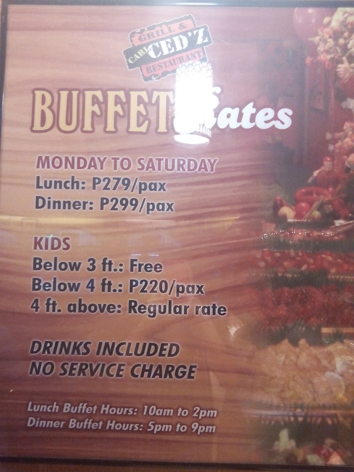 Miss G's Diaries CARL CED'Z Grill & Restaurant