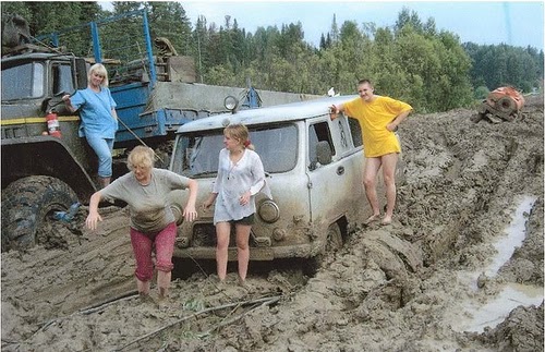 Jalan Siberia ke Yakutsk - Rusia