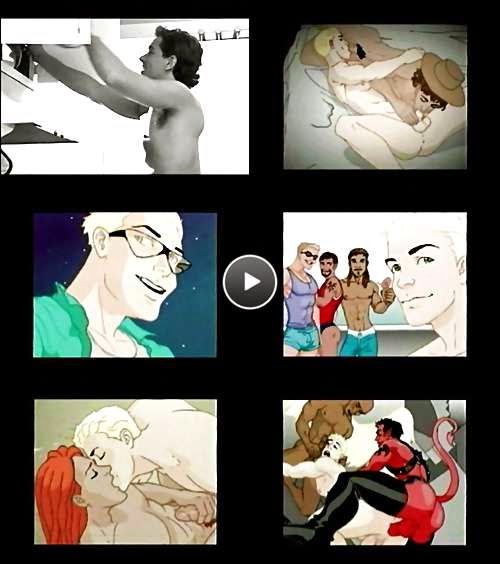 free gay cartoon video