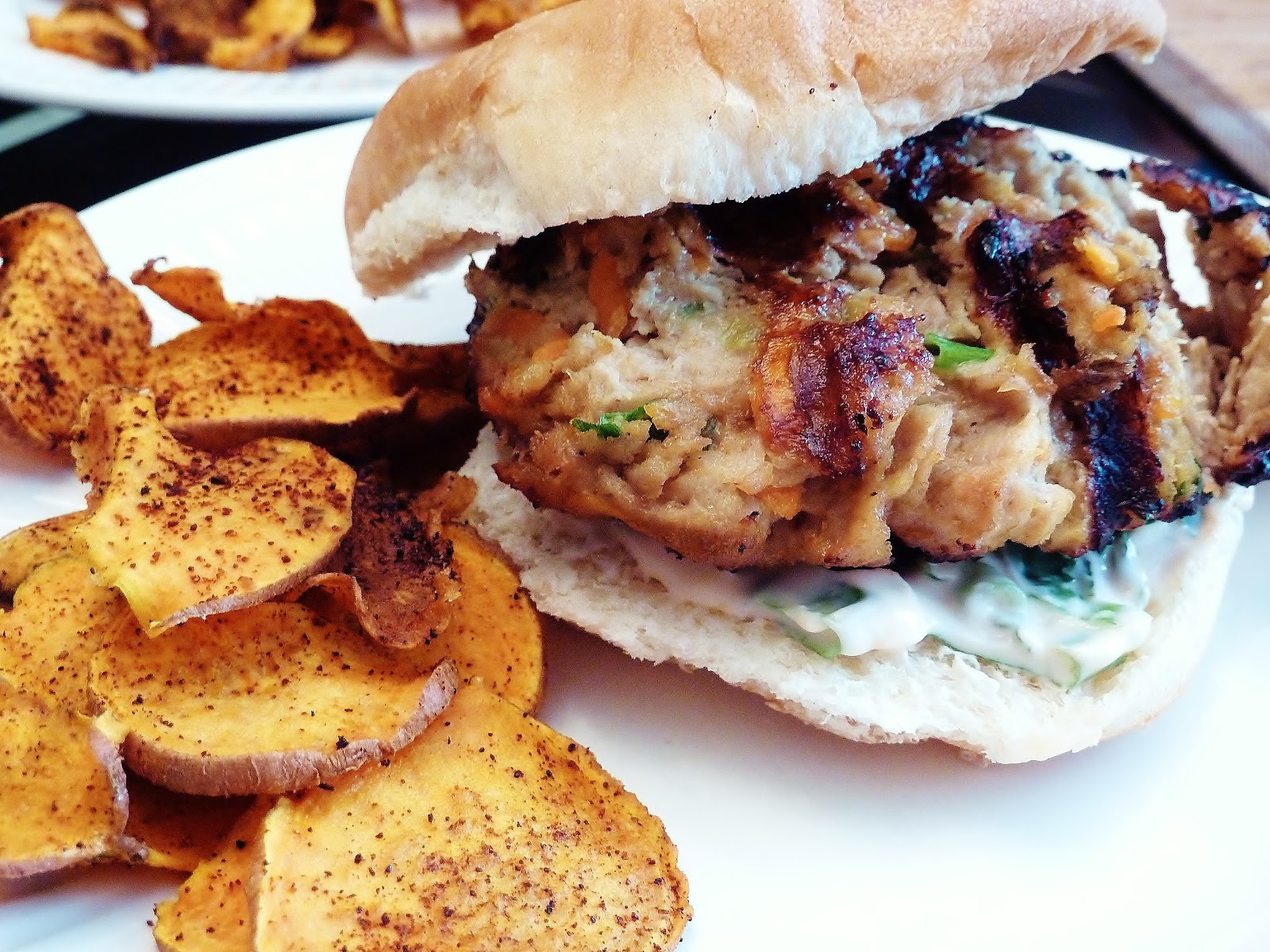 Christine's Kitchen Chronicles Thai Peanut Turkey Burgers