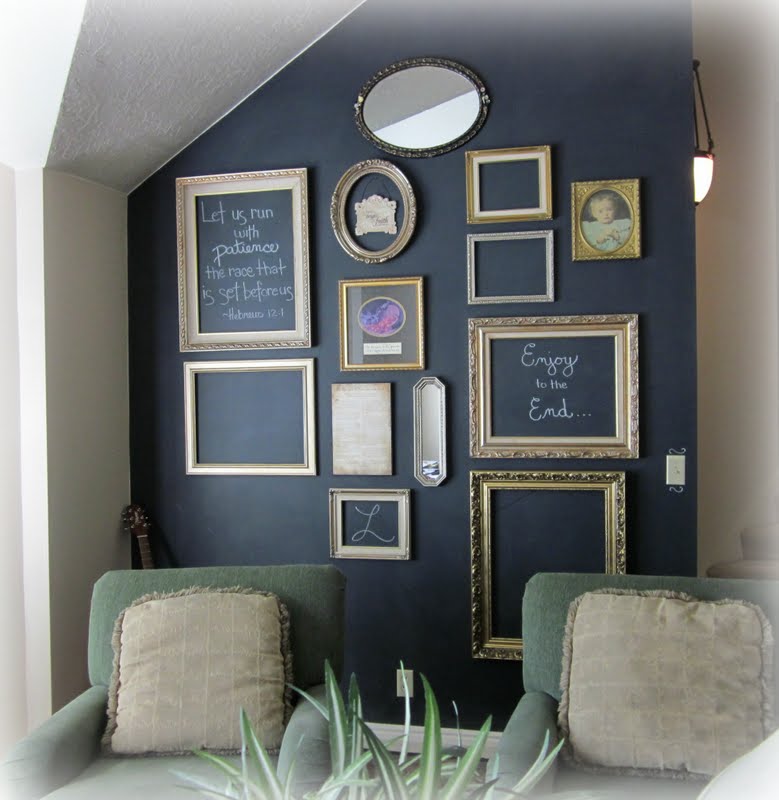 EXTRAORDINARY Guest Chalkboard & Art Wall. The 36th AVENUE