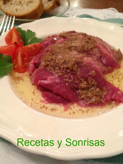 Rosbif Con Salsa De Estragon
