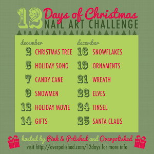 12 Days Of Christmas Challenge
