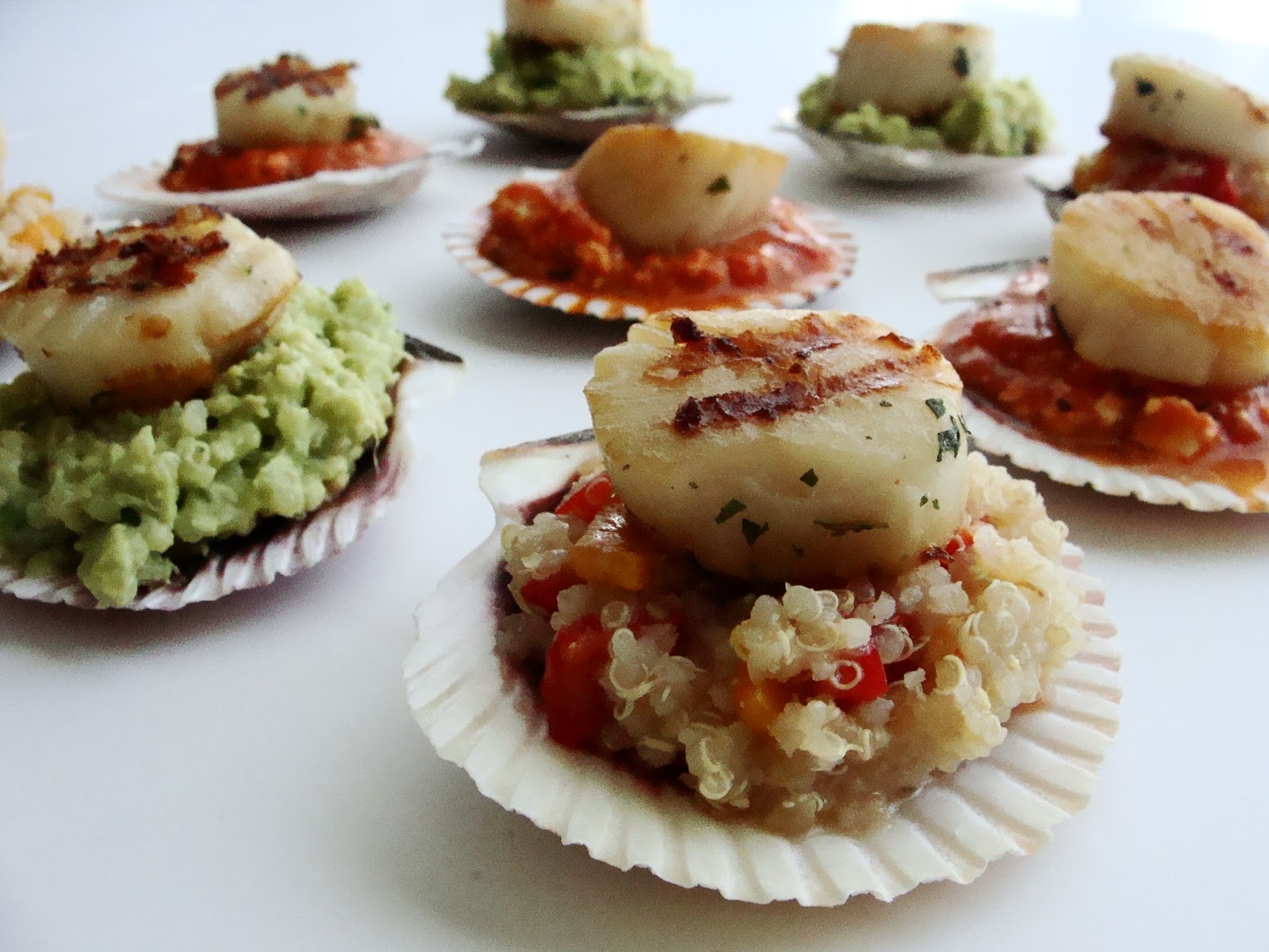 . For the Love of Food, Travel and Wine Appetizers.....Seared Scallops