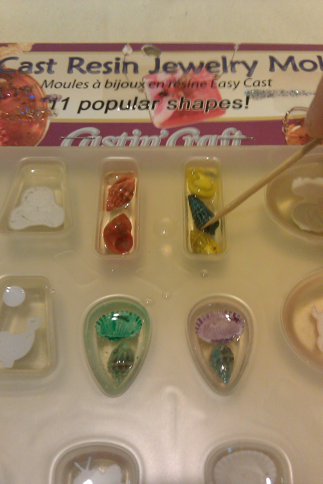 Crafty Library Lady Resin Jewelry Tutorial