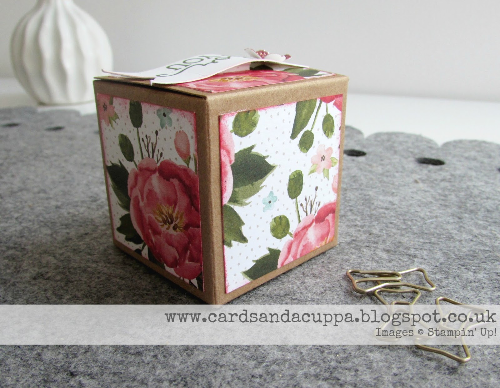 SarahJane Rae cardsandacuppa Stampin' Up! UK Order Online 24/7 Cover