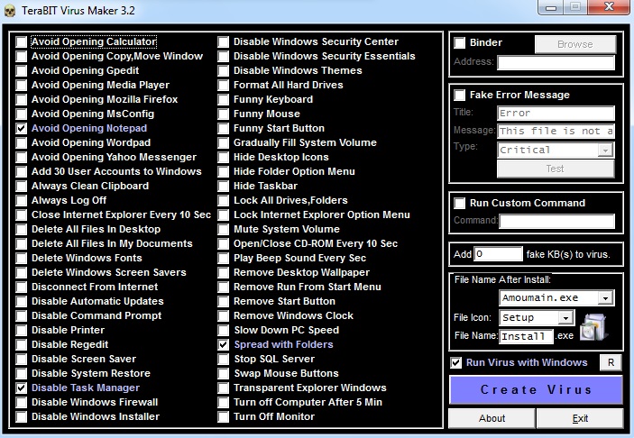 Mudahnya Membuat Virus Dengan Terabit Teknik Hacker | mudahnya membuat virus dengan terabit teknik hacker Mudahnya Membuat Virus Dengan Terabit Teknik Hacker | mudahnya membuat virus dengan terabit teknik hacker
