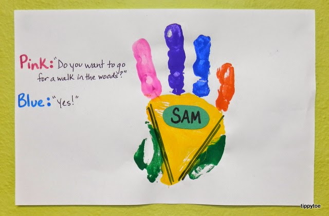 Handprints on the Walls: Eat Your Crayons