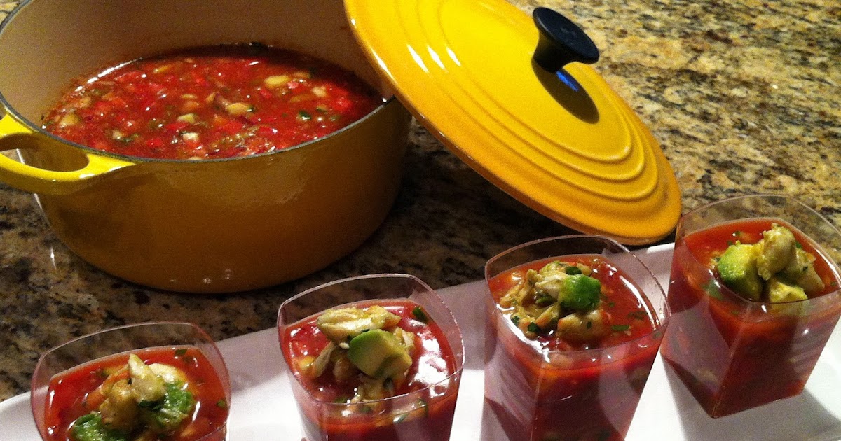 April's Cookin' Grandpa's Gazpacho (Revisited)