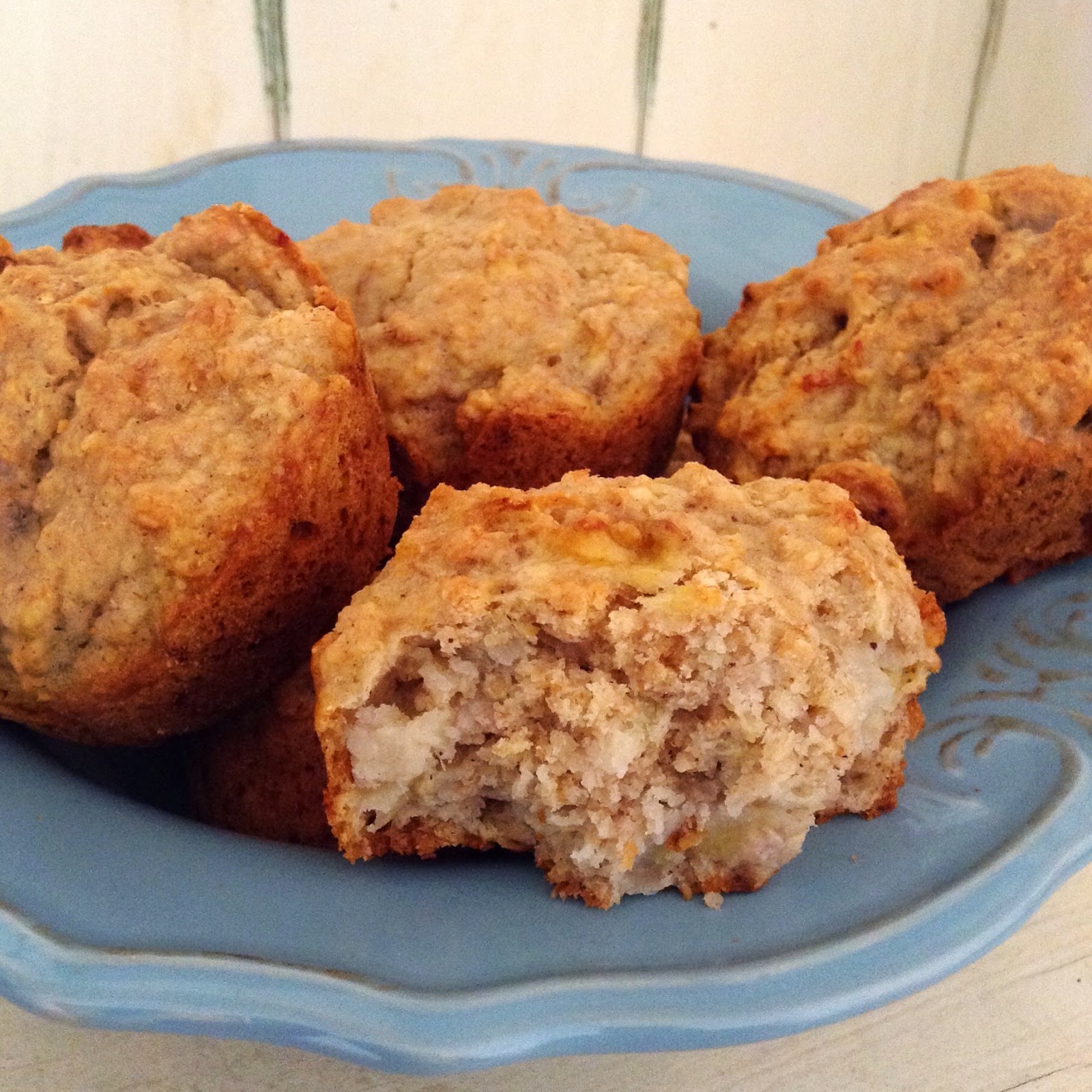 Proyecto Cocina Muffins integrales de avena y plátano