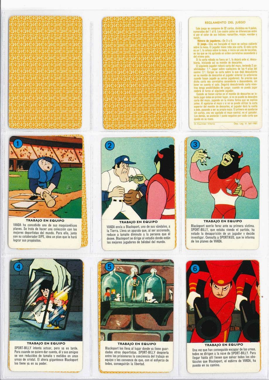 Barajas y Naipes Aventuras de Sport Billy