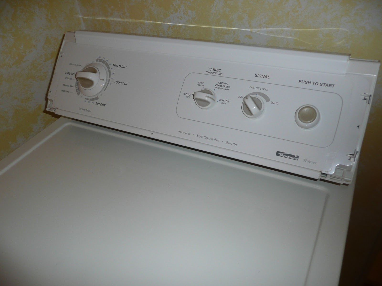 Kenmore Elite Model 795 User Manual