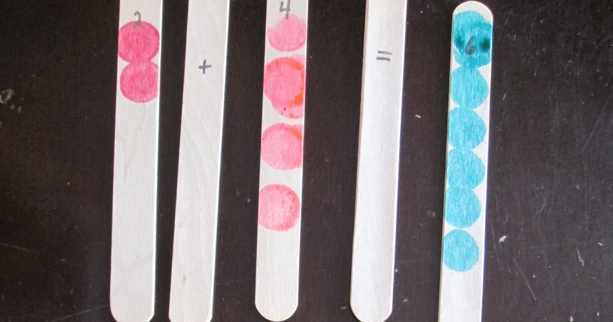 Save Green Being Green Try It Tuesday Dot Marker Popsicle Stick Math