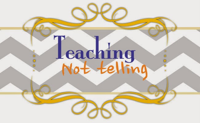 Teaching, Not Telling