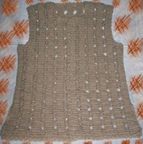 free knitting pattern: examples of crochet vest 2012