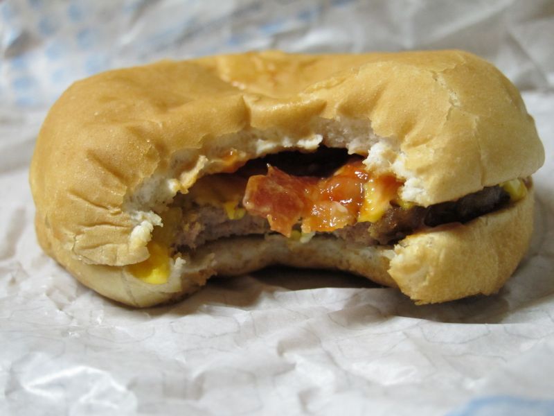 Review Jack in the Box Jr. Bacon Cheeseburger Brand Eating