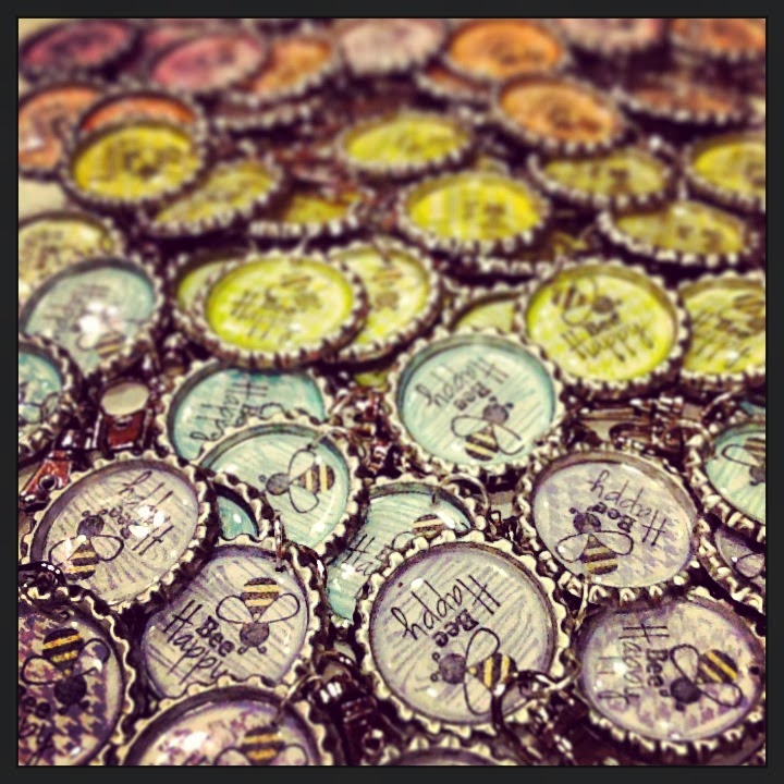 bottle cap explosion...