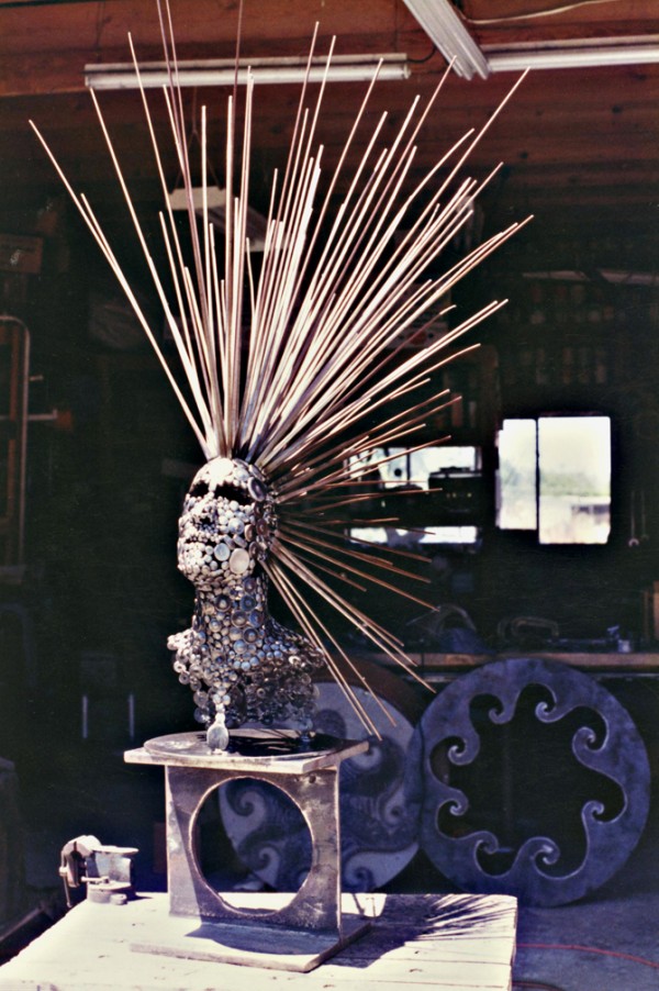 The Art Of Up-Cycling: Metal Garden Art, Sensational Scrap Metal