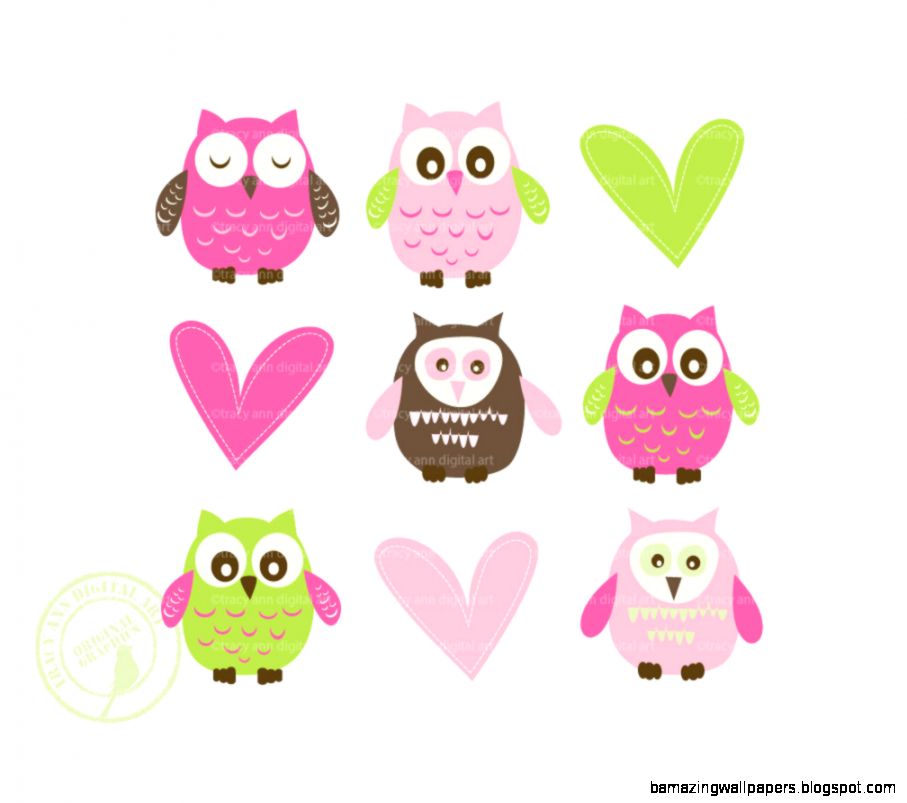 Jellybean Baby Owl and Heart Clip Art by TracyAnnDigitalArt Jellybean Baby Owl and Heart Clip Art by TracyAnnDigitalArt