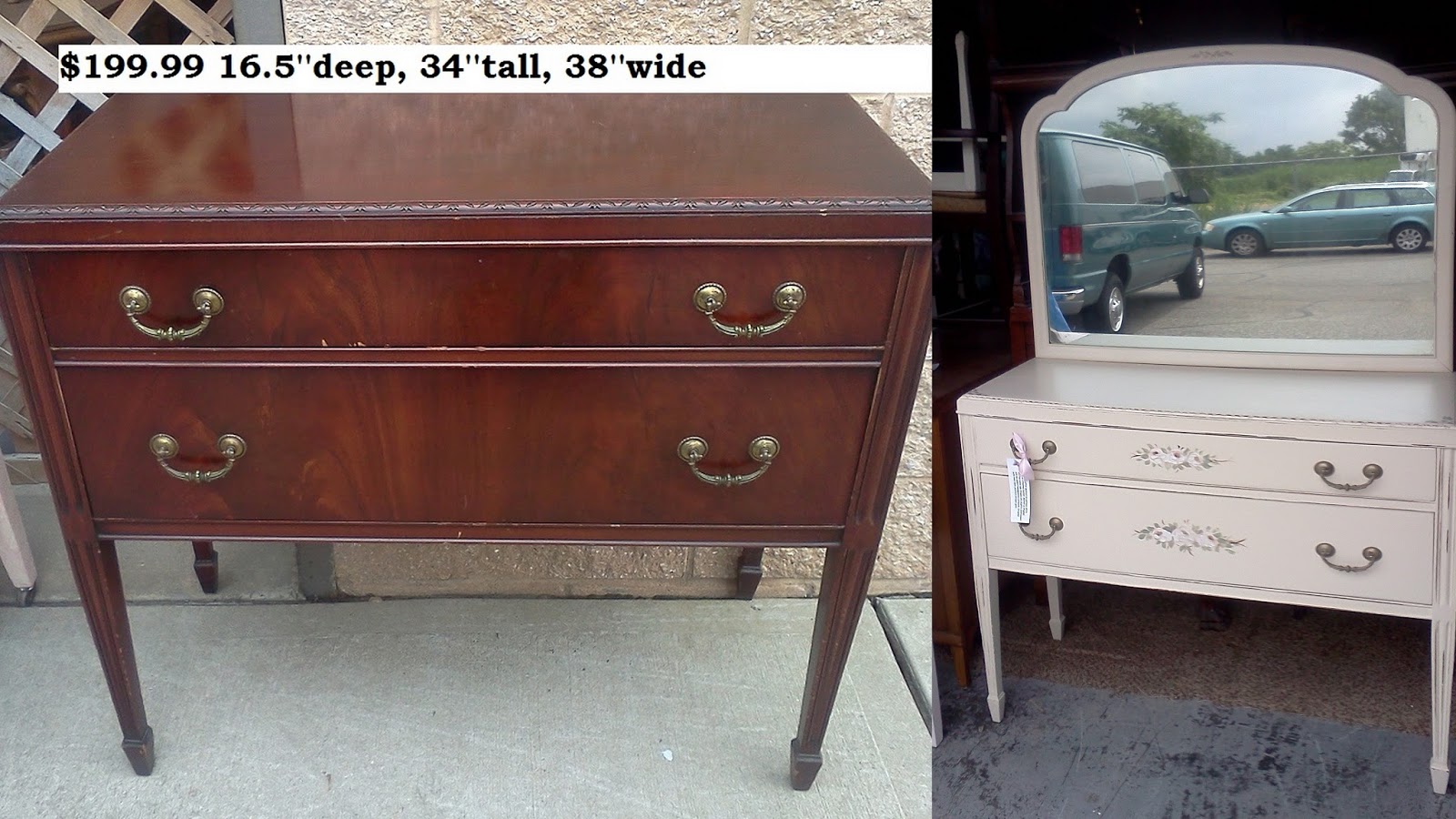 Handpainted Furniture Blog, Shabby Chic Vintage Painted Furniture