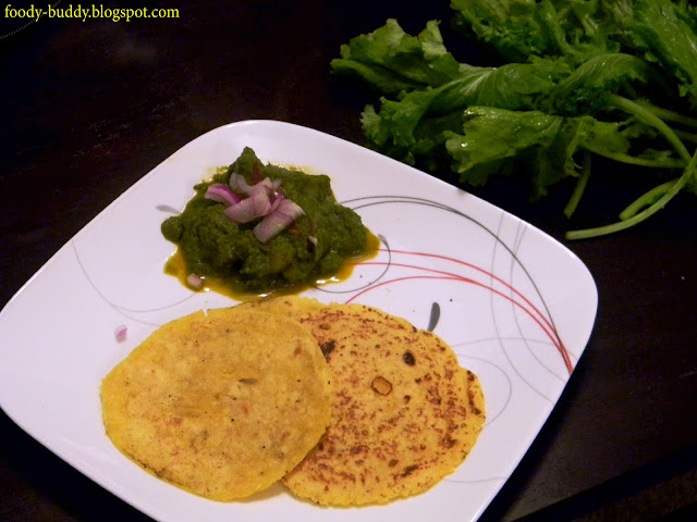 sarson ka saag with makki ki roti