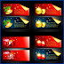 Christmas banner set 15 by Zcool