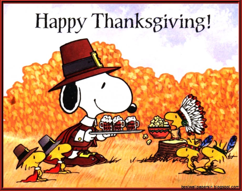 Happy Thanksgiving Snoopy Happy Thanksgiving Snoopy