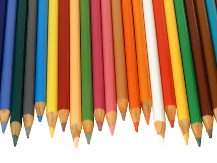 gambaar pensil warna