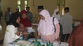 Edukasi Kesehatan dari Susu Haji Sehat kpd Calon Jamaah Haji KBIH Aisyiyah, Kulon Progo Yogyakarta Jawa Tengah