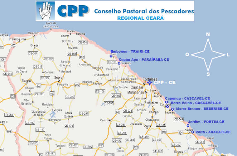 ÁREA DE ATUAÇÃO CPP - CE